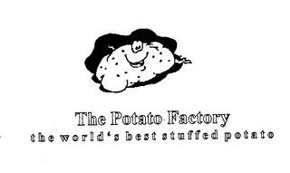 THE POTATO FACTORY THE WORLD'S BEST STUFFED POTATO logo