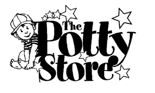 THE POTTY STORE logo