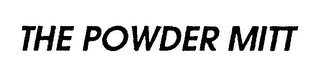 THE POWDER MITT logo