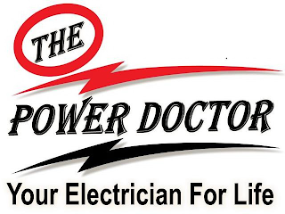 THE POWER DOCTOR YOUR ELECTRICIAN FOR LIFE logo