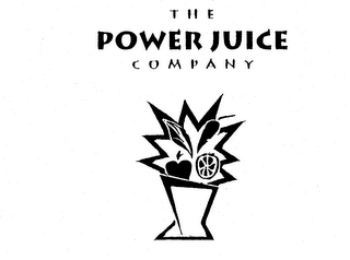 THE POWER JUICE COMPANY logo