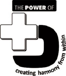 THE POWER OF +5 CREATING HARMONY FROM WITHIN logo