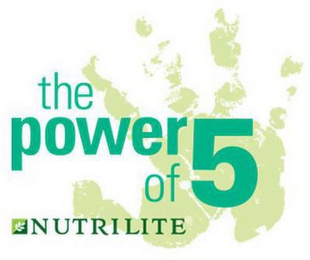 THE POWER OF 5 NUTRILITE logo