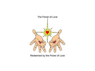 THE POWER OF LOVE REDEEMED BY THE POWER OF LOVE logo