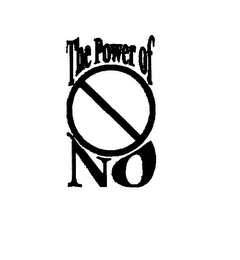 THE POWER OF NO logo