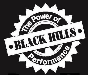 THE POWER OF PERFORMANCE BLACK HILLS logo