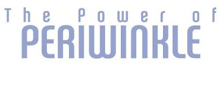 THE POWER OF PERIWINKLE logo