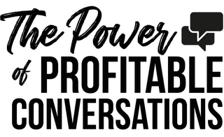 THE POWER OF PROFITABLE CONVERSATIONS logo