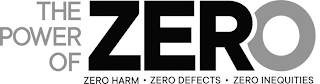 THE POWER OF ZERO ZERO HARM ZERO DEFECTS ZERO INEQUITIES logo