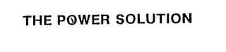 THE POWER SOLUTION logo