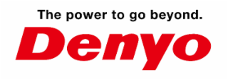 THE POWER TO GO BEYOND. DENYO logo
