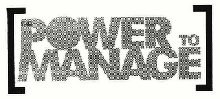 [ THE POWER TO MANAGE ] logo
