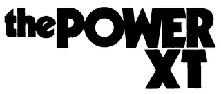 THE POWER XT logo