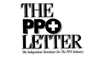 THE PPO LETTER THE INDEPENDENT NEWSLETTER FOR THE PPO INDUSTRY logo