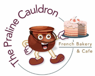 THE PRALINE CAULDRON FRENCH BAKERY & CAFE logo