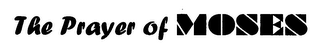 THE PRAYER OF MOSES logo
