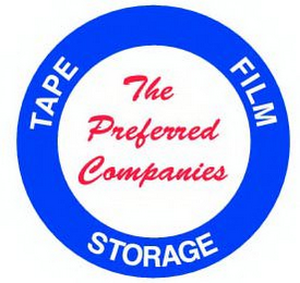 THE PREFERRED COMPANIES TAPE FILM STORAGE logo