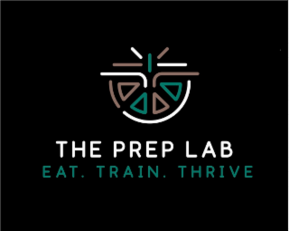 THE PREP LAB EAT. TRAIN. THRIVE logo
