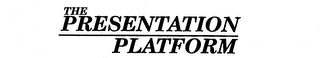THE PRESENTATION PLATFORM logo