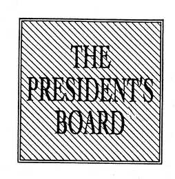 THE PRESIDENT'S BOARD logo