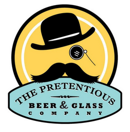 THE PRETENTIOUS BEER & GLASS COMPANY logo