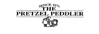 THE PRETZEL PEDDLER SINCE 1971 logo