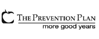 THE PREVENTION PLAN MORE GOOD YEARS logo