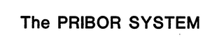 THE PRIBOR SYSTEM logo
