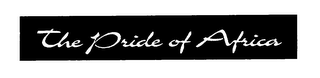THE PRIDE OF AFRICA logo