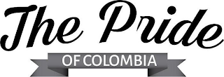 THE PRIDE OF COLOMBIA logo