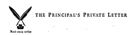 THE PRINCIPAL'S PRIVATE LETTER (PLUS OTHER NOTATIONS) logo
