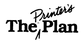 THE PRINTER'S PLAN logo