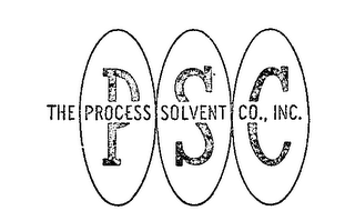 THE PROCESS SOLVENT CO., INC.  PSC