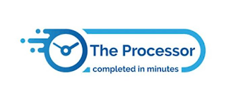 THE PROCESSOR COMPLETED IN MINUTES logo