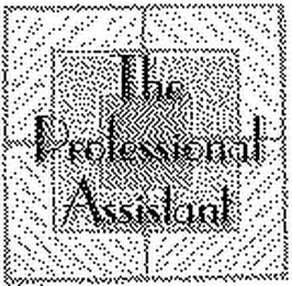 THE PROFESSIONAL ASSISTANT logo