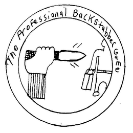 THE PROFESSIONAL BACKSTABBER GAME logo