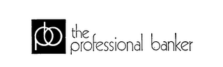 THE PROFESSIONAL BANKER logo