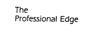THE PROFESSIONAL EDGE logo