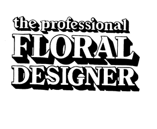 THE PROFESSIONAL FLORAL DESIGNER logo