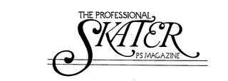 THE PROFESSIONAL SKATER PS MAGAZINE logo