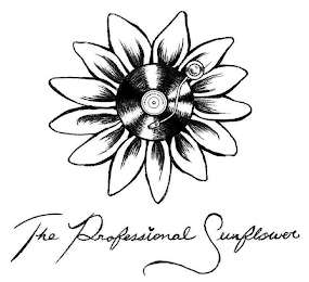 THE PROFESSIONAL SUNFLOWER logo
