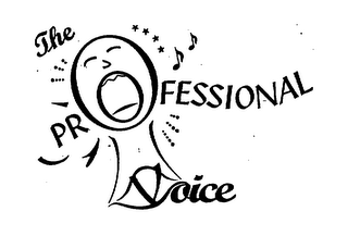 THE PROFESSIONAL VOICE logo