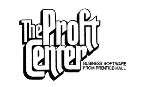 THE PROFIT CENTER BUSINESS SOFTWARE FROM PRENTICE-HALL logo