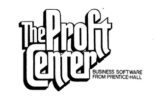 THE PROFIT CENTER BUSINESS SOFTWARE FROM PRENTICE-HALL logo