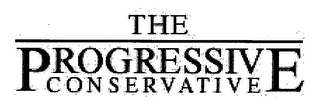 THE PROGRESSIVE CONSERVATIVE logo