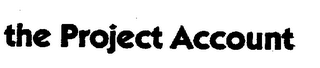 THE PROJECT ACCOUNT logo