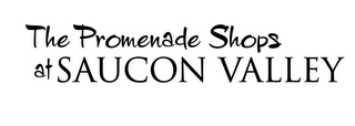THE PROMENADE SHOPS AT SAUCON VALLEY logo