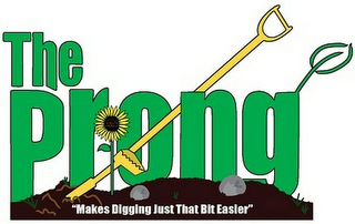 THE PRONG "MAKES DIGGING JUST THAT BIT EASIER" logo
