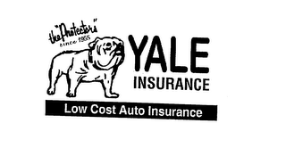 THE "PROTECTORS" SINCE 1955 YALE INSURANCE LOW COST AUTO INSURANCE logo