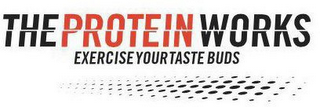 THE PROTEIN WORKS EXERCISE YOUR TASTE BUDS logo